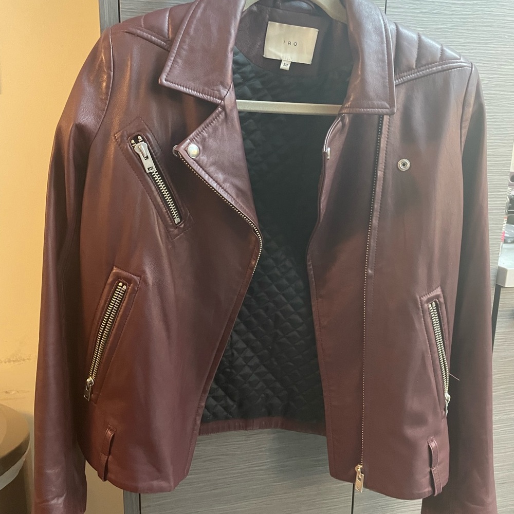 IRO leather jacket